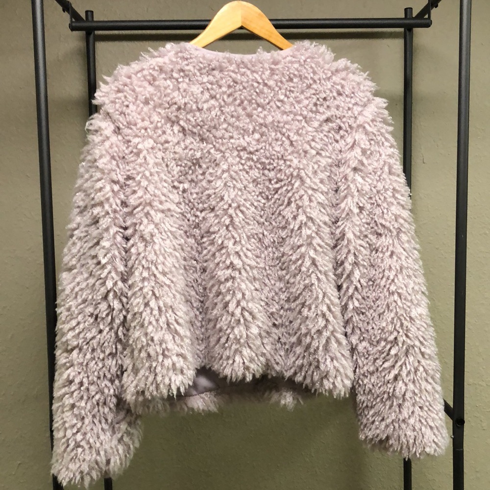 Ashley by 26 International pink fuzzy jacket - Picture 2 of 3
